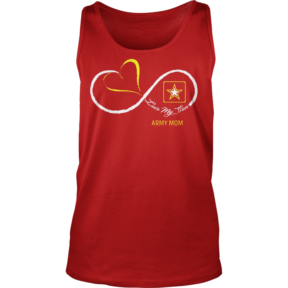 Army Mom Love My Son Shirt 5 Army Mom Love My Son Tanktop