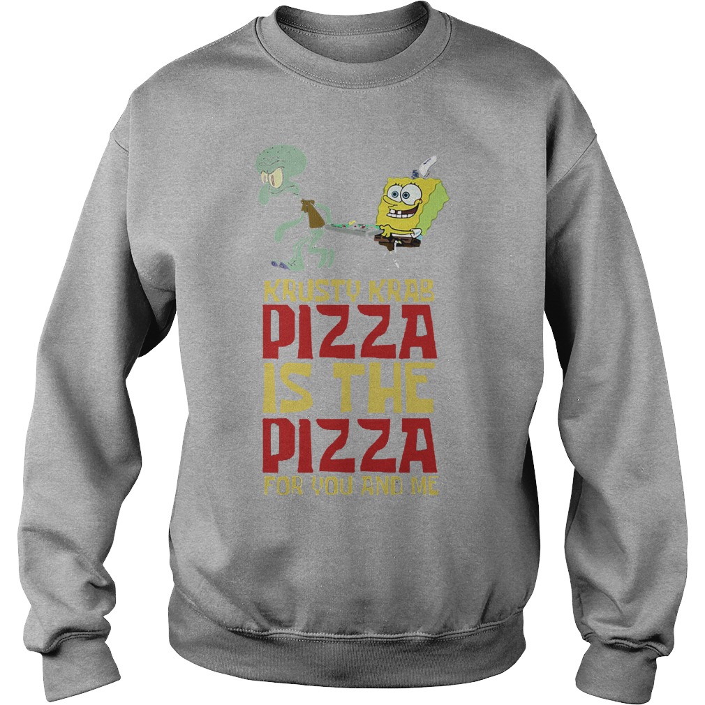 Spongebob Squarepant Krusty Krab Pizza Shirt 3 Spongebob Squarepant Krusty Krab Pizza Shirt Sweater