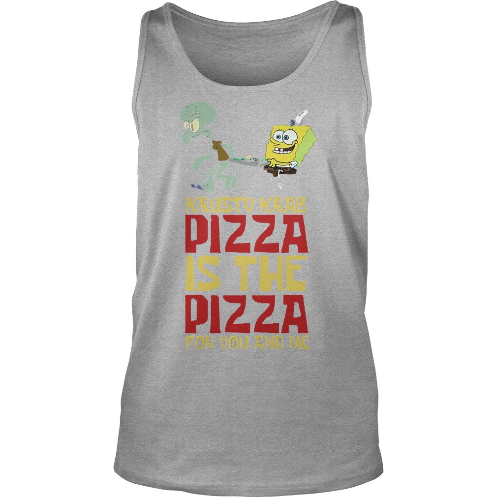 Spongebob Squarepant Krusty Krab Pizza Shirt 7 Spongebob Squarepant Krusty Krab Pizza Shirt Tank Top