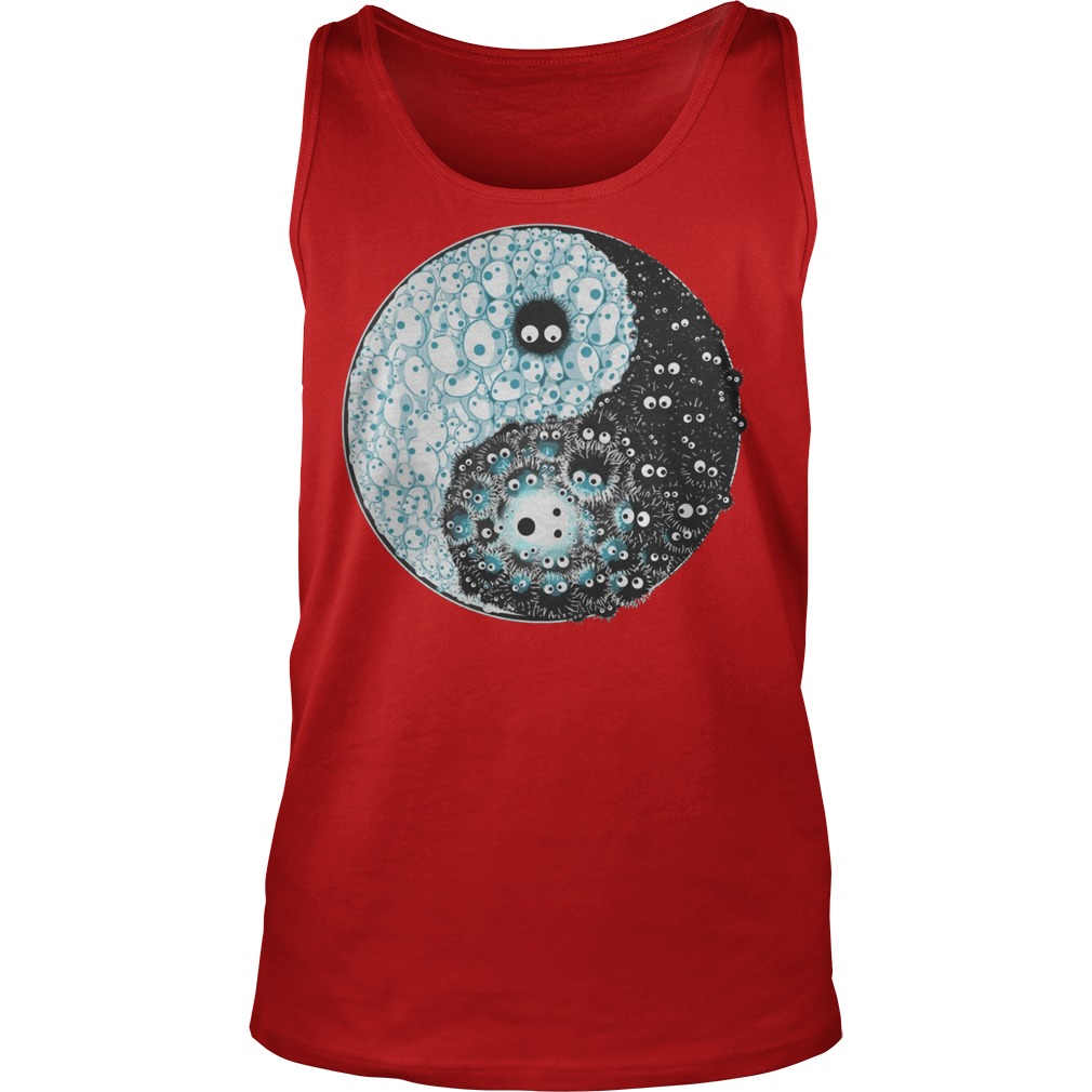 Studio Ghibli Kodama And Susuwatari Soot Sprites Yin Yang Shirt 6 Studio Ghibli Kodama And Susuwatari Soot Sprites Yin Yang Tanktop