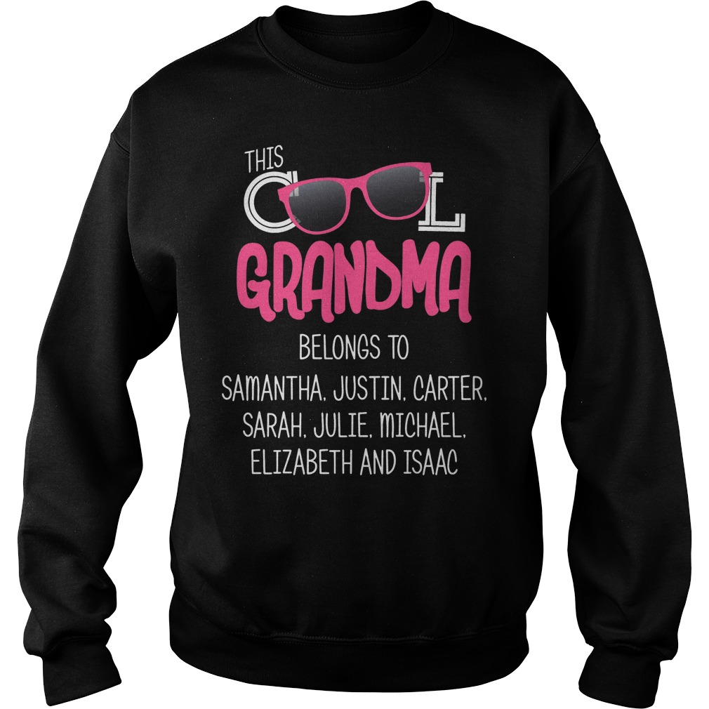 This Cool Grandma Belongs To Samantha Justin Carter Sweater