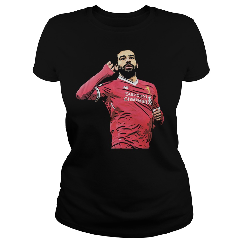 Mohamad Salah Liverpool's Egyptian King Shirt 7 Mohamad Salah Liverpool's Egyptian King Ladies