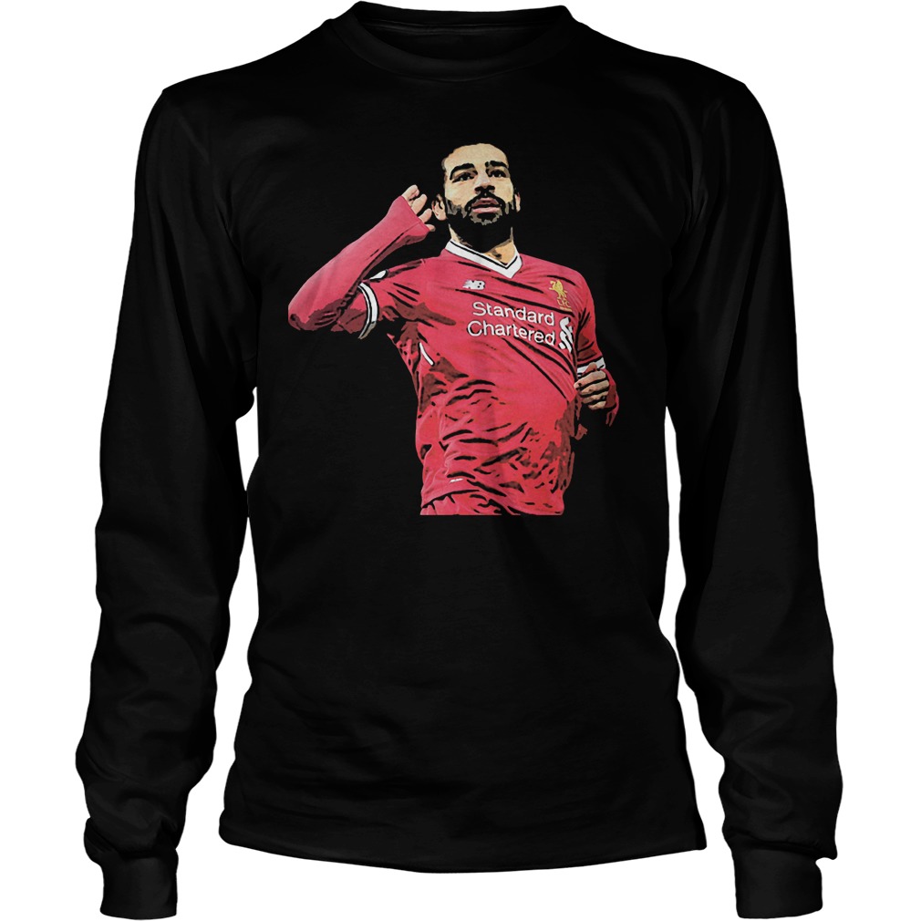 Mohamad Salah Liverpool's Egyptian King Shirt 4 Mohamad Salah Liverpool's Egyptian King Longsleeve