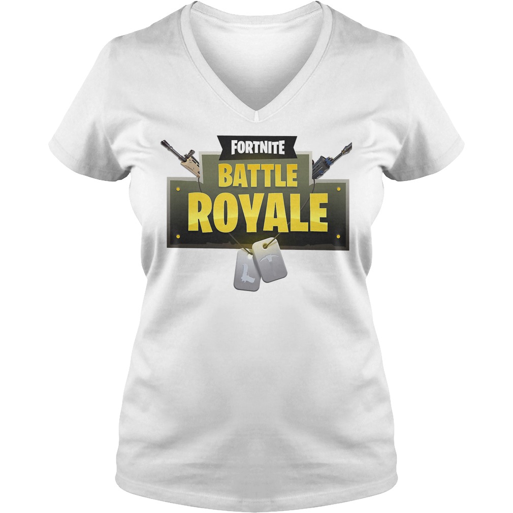 Official Fortnite Battle Royale T-Shirt 6 Official Fortnite Battle Royale V Neck