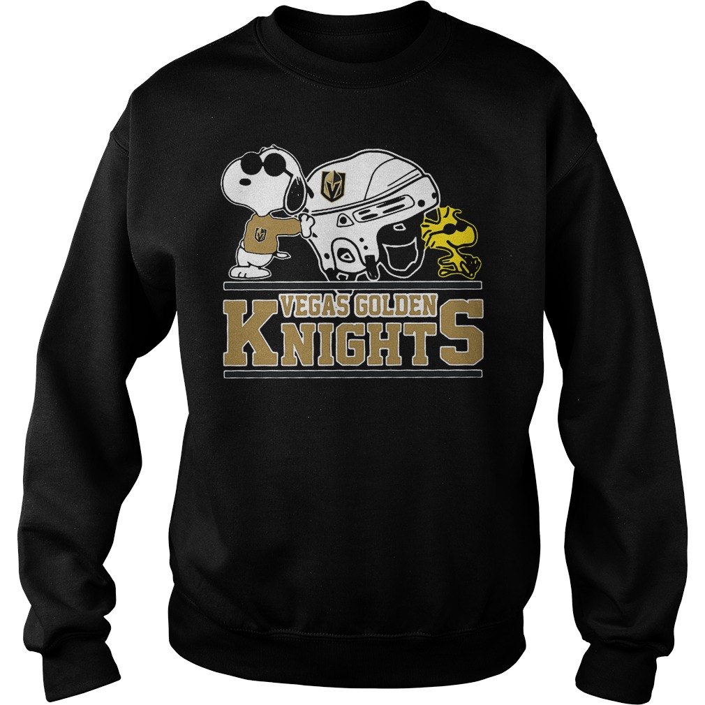 Vegas Golden Knights Snoopy And Woodstock T-Shirt 3 Vegas Golden Knights Snoopy And Woodstock Sweater