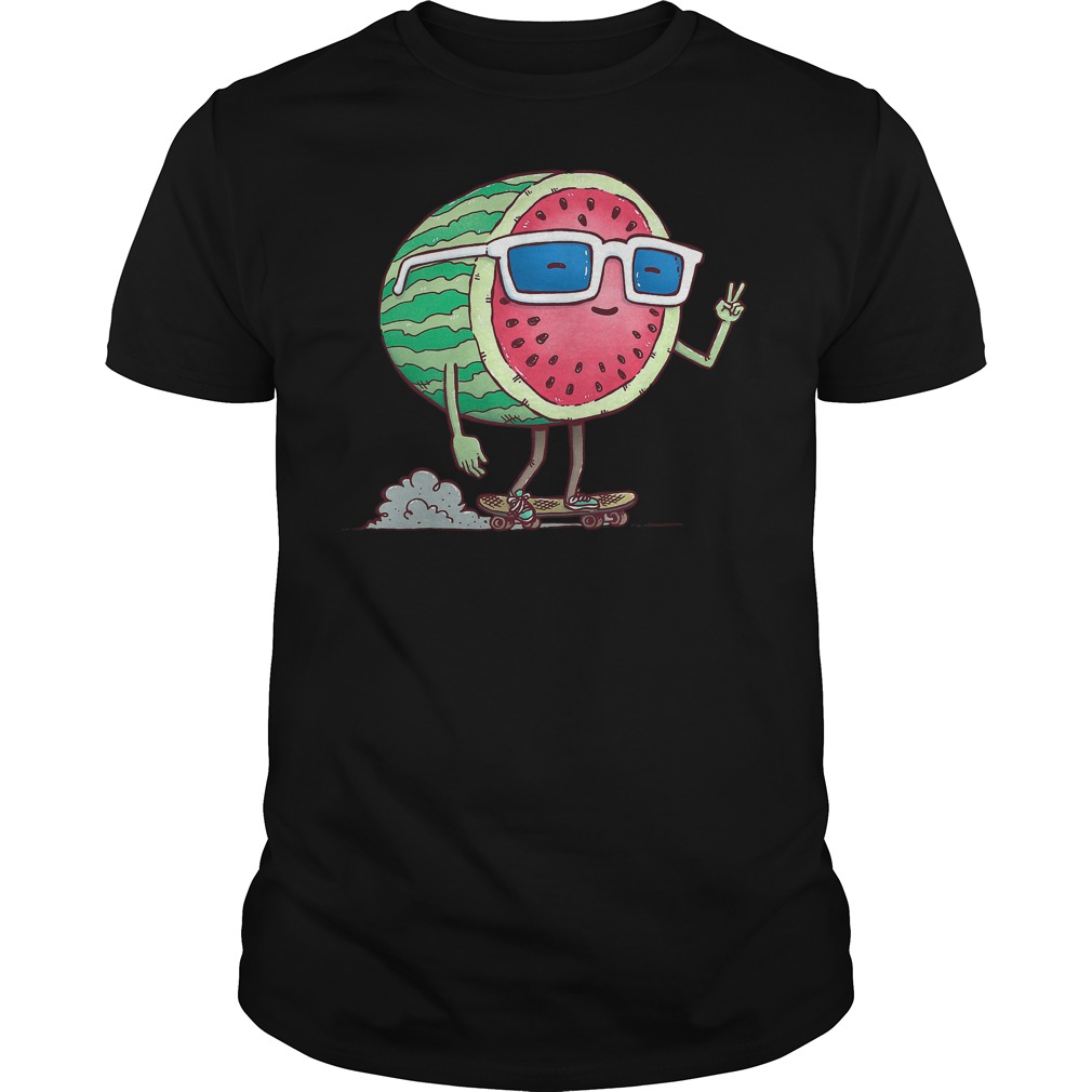 Watermelon Skater T-Shirt 8 Watermelon Skater T-Shirt Guys Tee