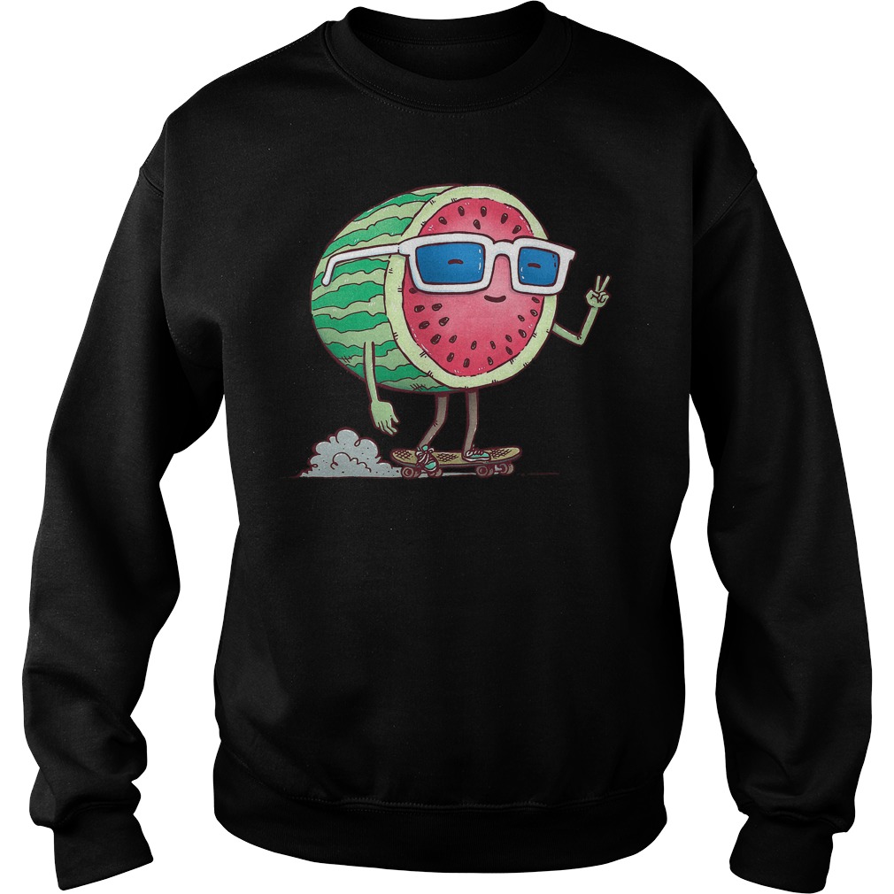 Watermelon Skater T-Shirt 4 Watermelon Skater T-Shirt Sweat Shirt