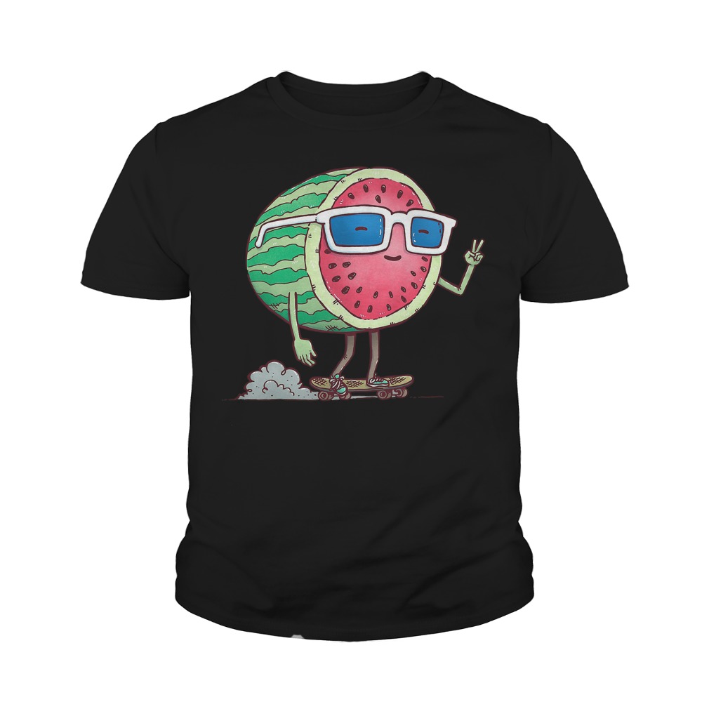 Watermelon Skater T-Shirt 9 Watermelon Skater T-Shirt Youth Tee
