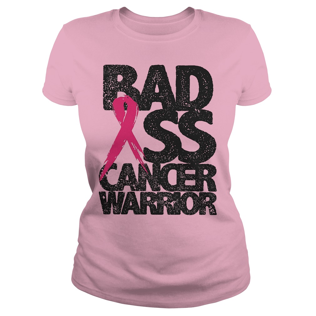 Cheap Badass Cancer Warrior Shirt 5 Cheap Badass Cancer Warrior Shirt Classic Ladies Tee