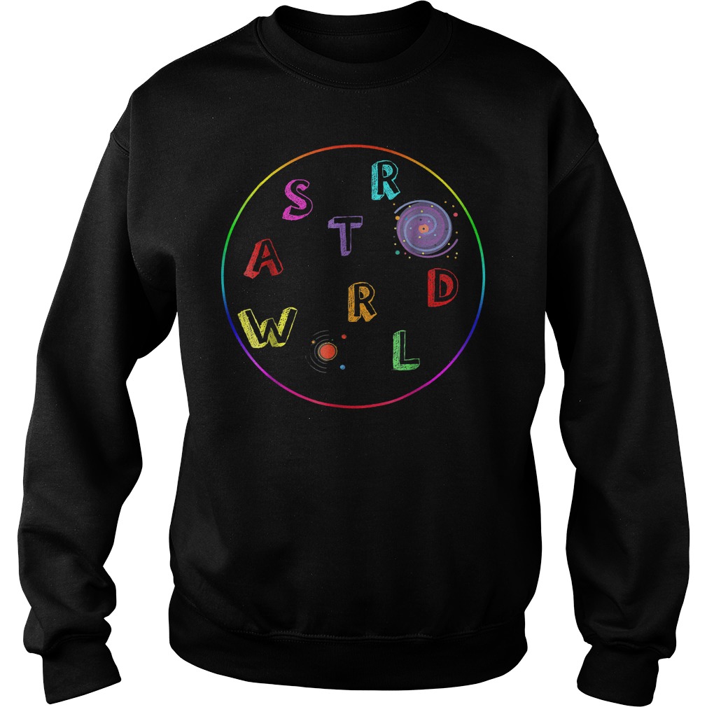 Premium Galaxy Astroworld shirt 3 Premium Galaxy Astroworld shirt Sweatshirt Unisex