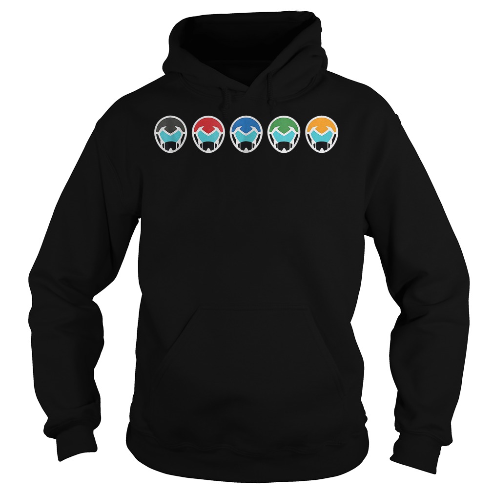 DreamWorks Voltron Helmets shirt 2 Premium Hoodie