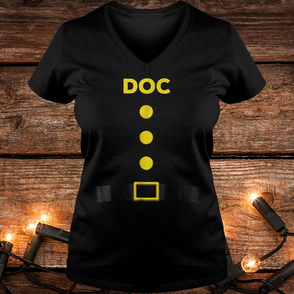 Premium Halloween Doc dwarf Shirt 4 Premium Halloween Doc dwarf Shirt Ladies V-Neck