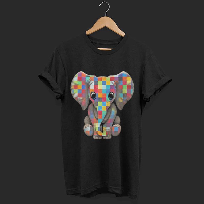 Elephant Autism Awareness shirt