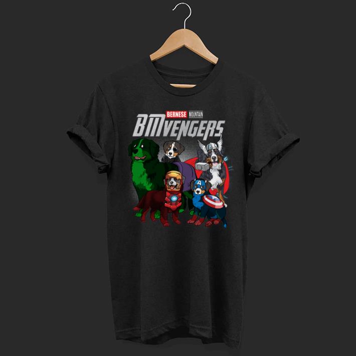 Marvel Bernese Mountain BMvengers Avengers Endgame shirt