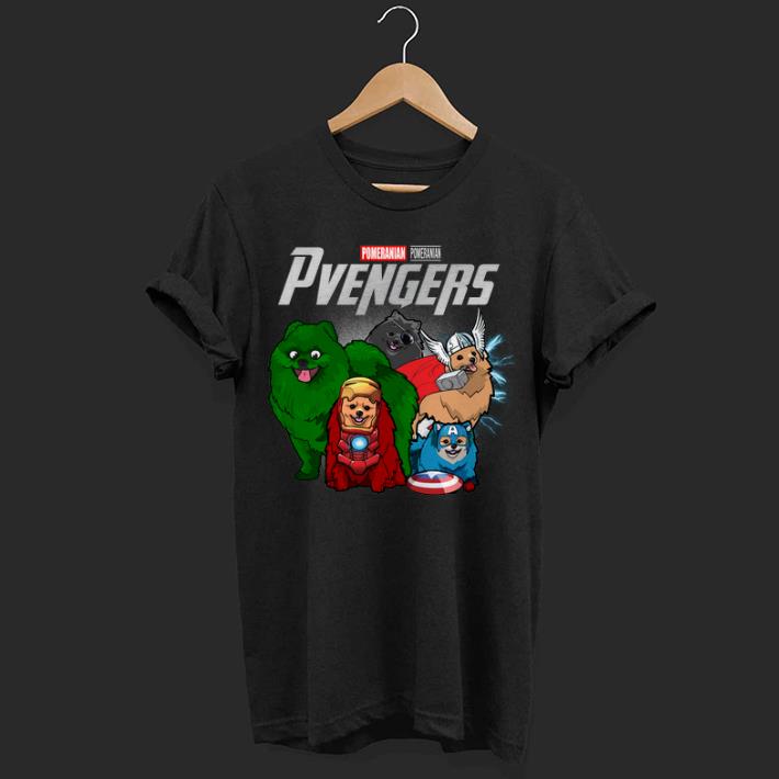 Marvel Pomeranian Pvengers Avengers Endgame shirt