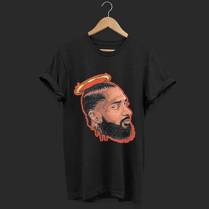 Rip Nipsey Hussle on his Rap Album top Casual shirt