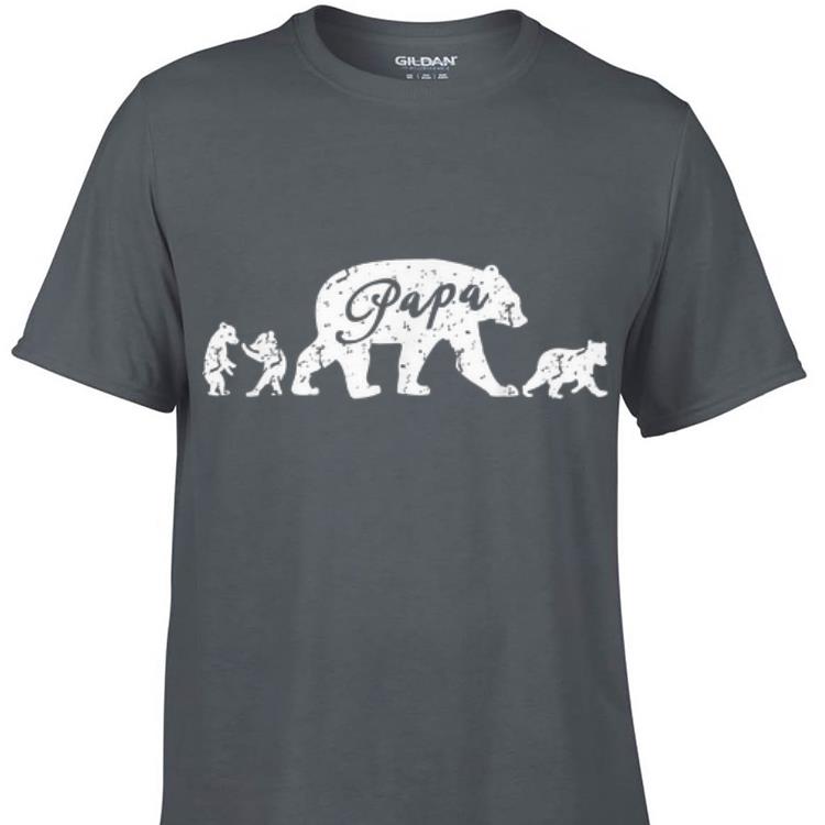 Awesome Papa Bear with son shirt