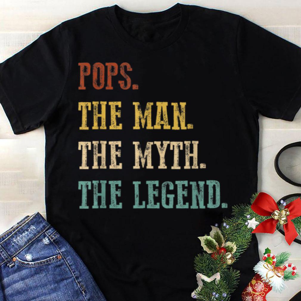 Awesome Pops The Man The Myth The Legend Father Day shirt