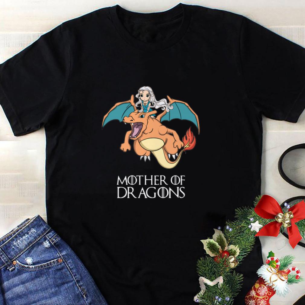 Funny Daenerys Targaryen Mother Of Dragons GOT Mashup Pokemon shirt
