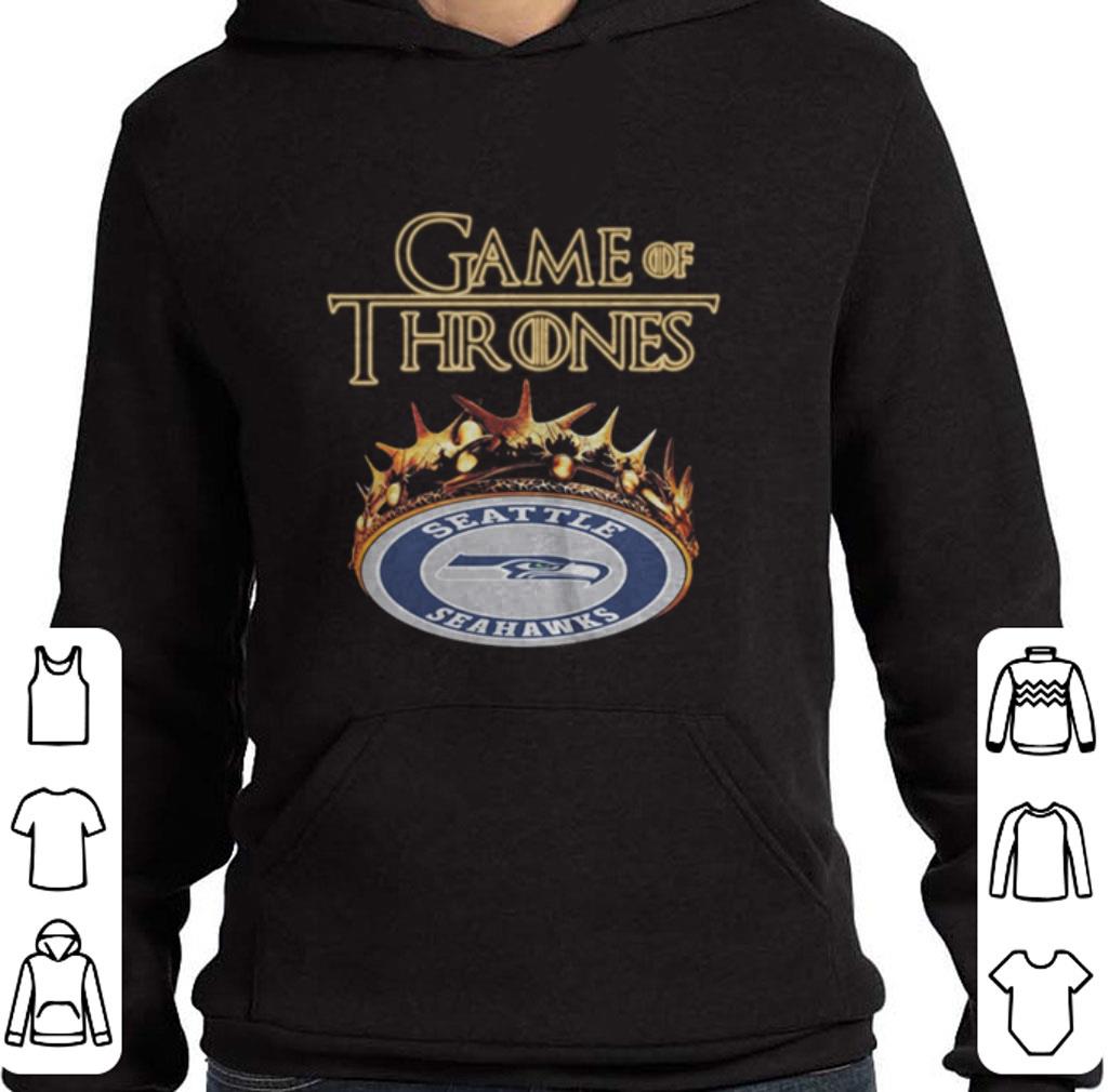 Funny Game Of Thrones Crown Seattle Seahawks shirt