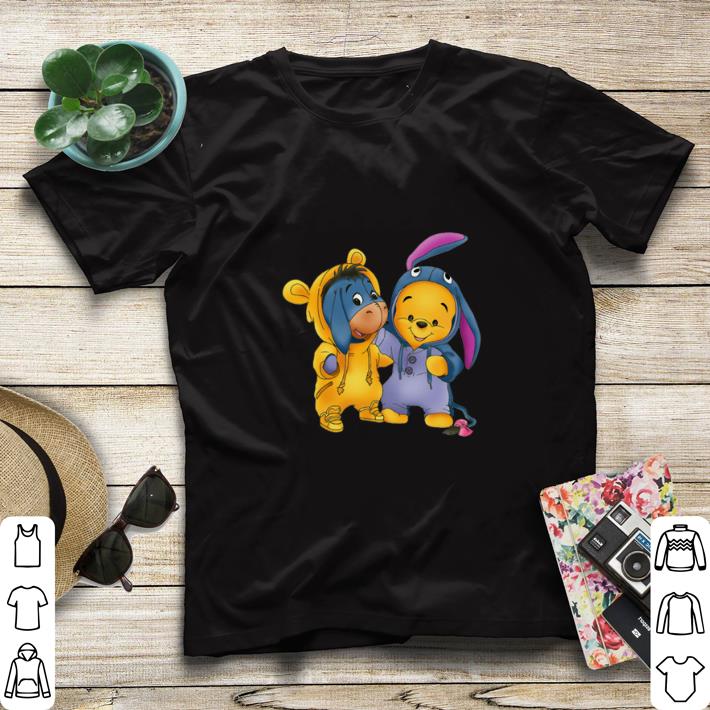 Funny Winnie The Pooh Eeyore And Pooh shirt