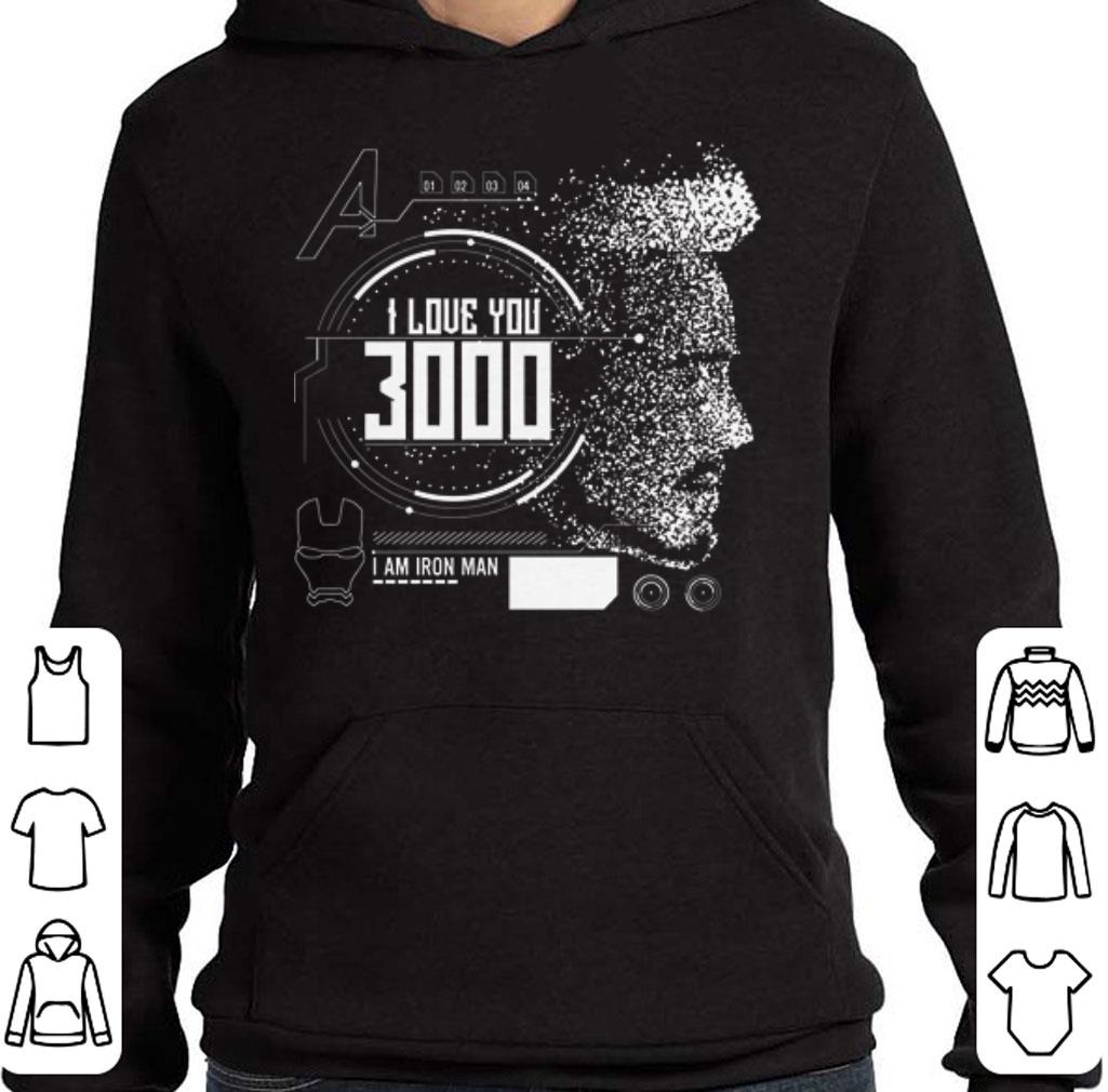 Hot I love you 3000 I am Iron man Marvel shirt