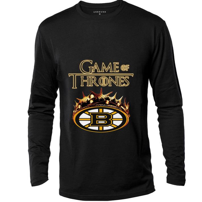 Official Game of Thrones Crown Boston Bruins shirt