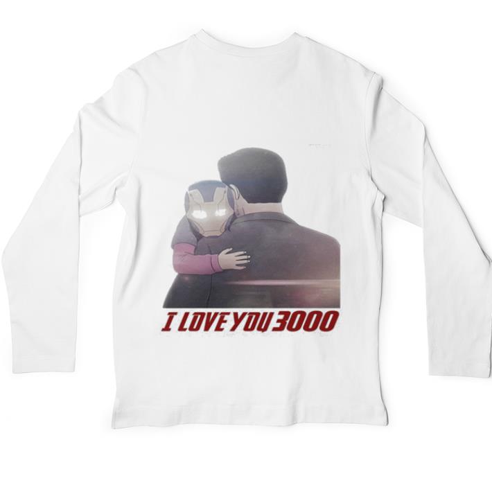 Official Iron Man Morgan Stark I Love You 3000 shirt