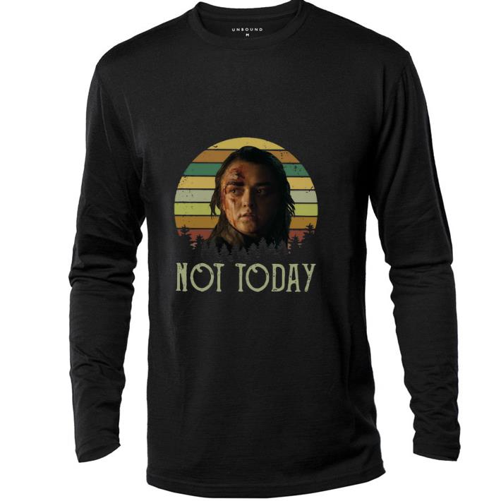 Official Sunset Arya Stark Not Today Game of Thrones shirt 5 Official Sunset Arya Stark Not Today Game of Thrones shirt