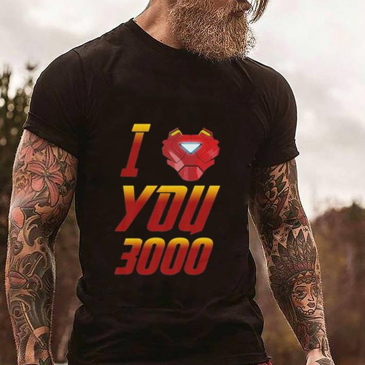 Top I love you 3000 Avengers Endgame Iron Man Tony Stark shirt 1 Top I love you 3000 Avengers Endgame Iron Man Tony Stark shirt 2
