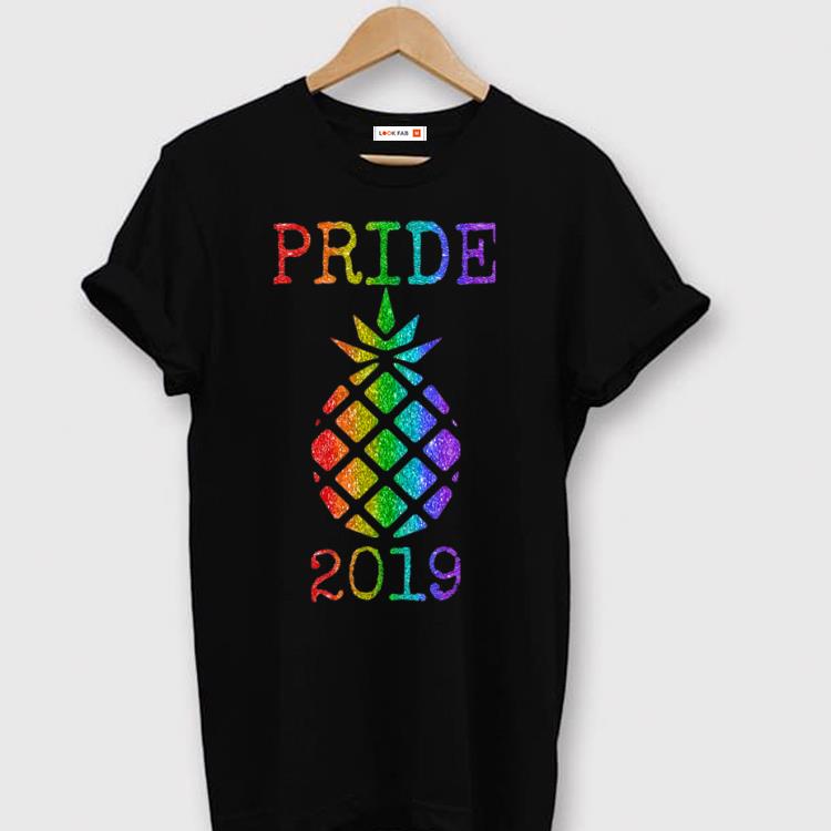 Awesome LGBTQ Rainbow Pineapple Pride 2019 shirt