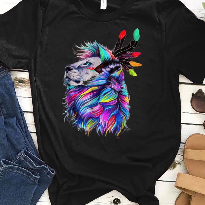 Colorful Lion King Printed Fashion sjirt