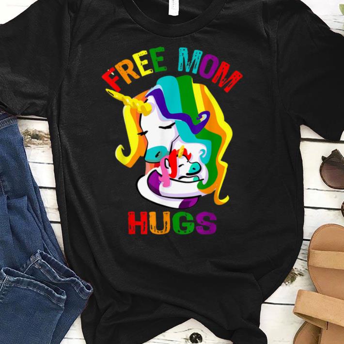 Free Mom Hugs LGBT Gay Pride sjirt