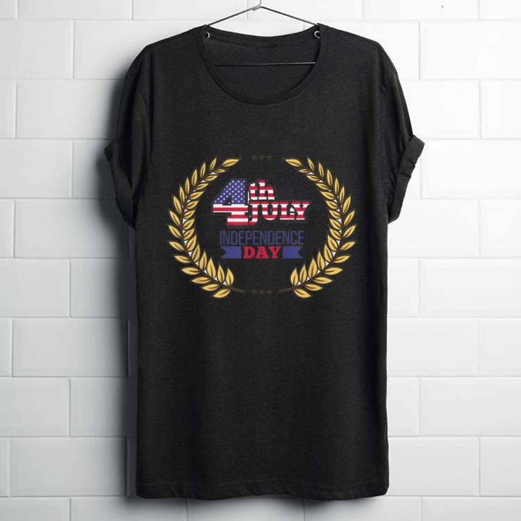 Laurel Wreath 4th July Independence Day shirt