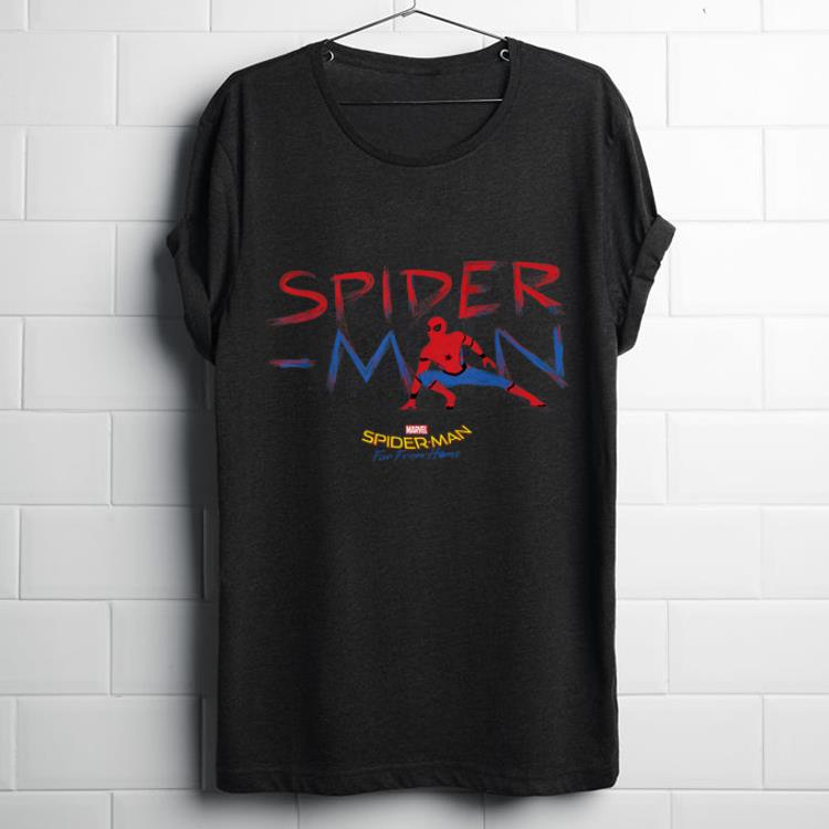 Marvel Spider-man Far From Home Writes With Crayon shirt