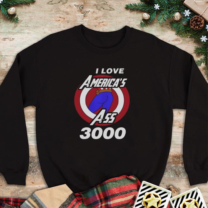 Official Captain America I love America’s ass 3000 shirt