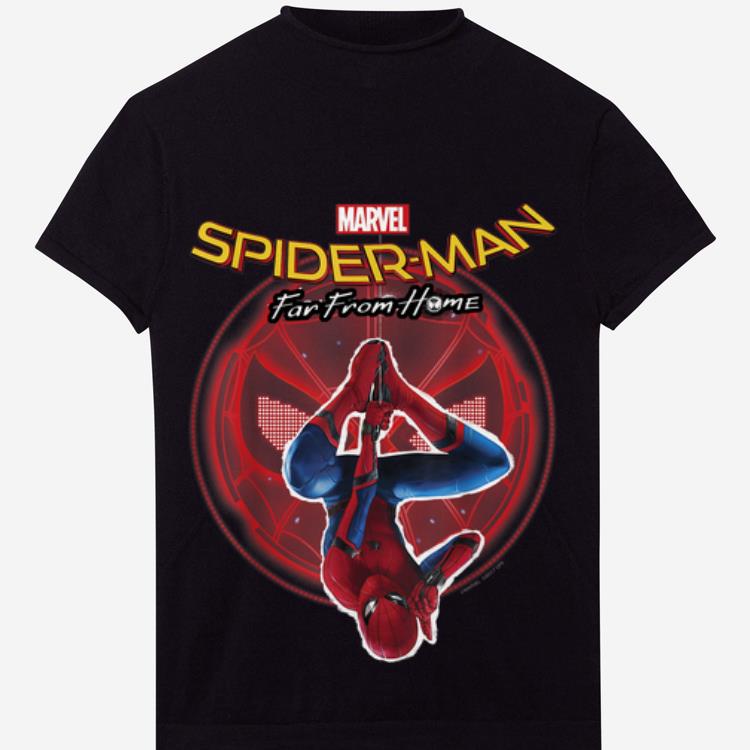 Official Marvel Spider-man Far From Home Hanging Graphic C1 Shirt