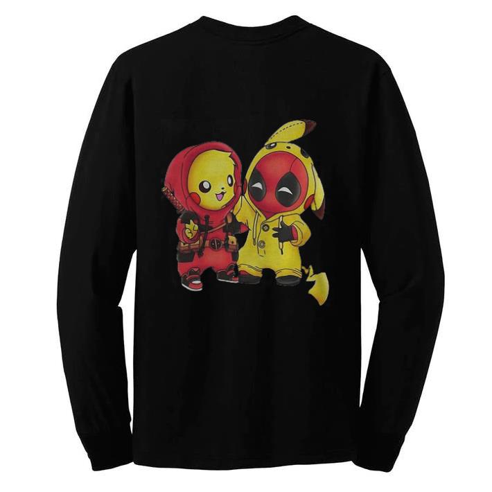 Official Pokemon Pikachu and Deadpool shirt 5 Official Pokemon Pikachu and Deadpool shirt