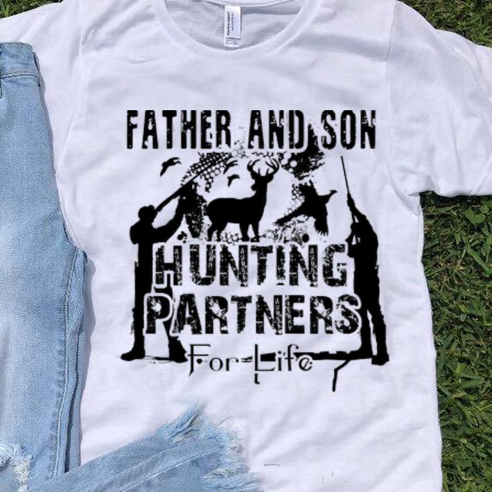 Premium Father And Son Hunting Partners For Life Shirt