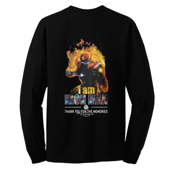 Top I Am Iron Man Thank You For The Memories Avengers Endgame shirt 5 Top I Am Iron Man Thank You For The Memories Avengers Endgame shirt