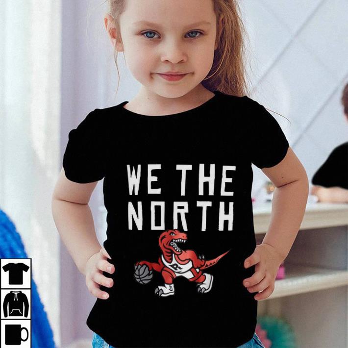 Funny We the North Basketball dinosaur T-Rex shirt