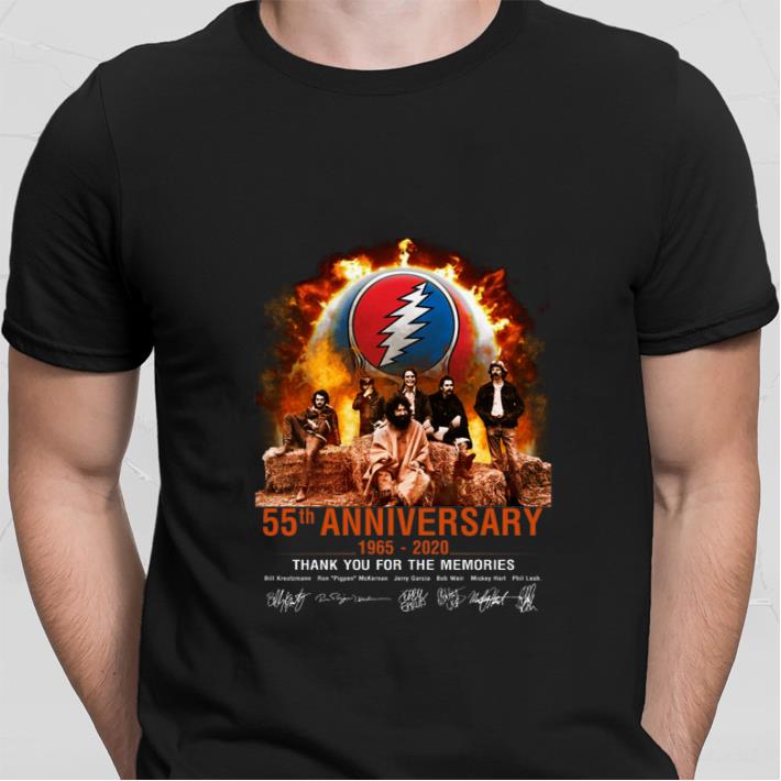 Hot Steal Your Face 55th Anniversary 1965-2020 signatures shirt 1 Hot Steal Your Face 55th Anniversary 1965-2020 signatures shirt 2