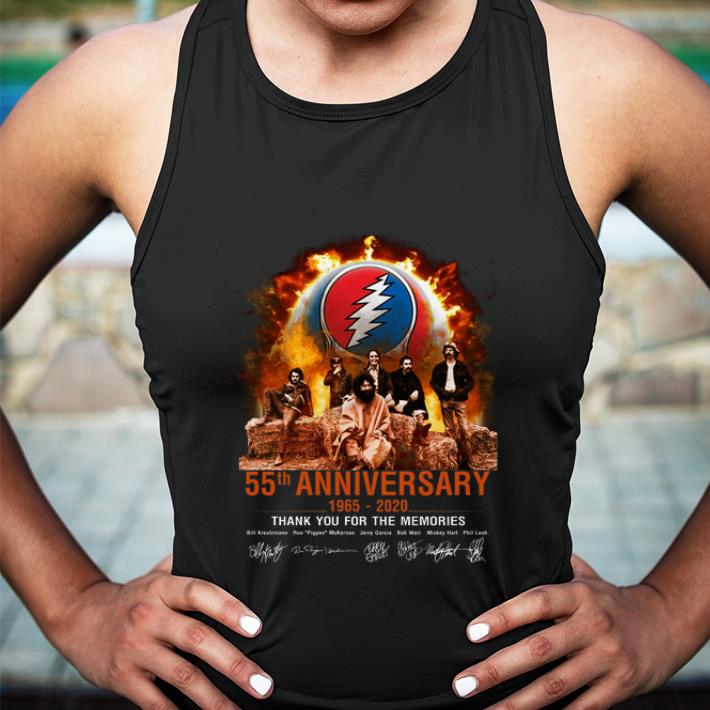 Hot Steal Your Face 55th Anniversary 1965-2020 signatures shirt 2 Hot Steal Your Face 55th Anniversary 1965-2020 signatures shirt 3