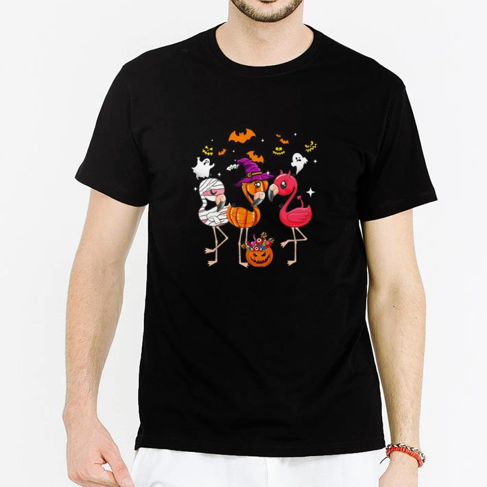 Official Flamingos happy halloween shirt 1 Official Flamingos happy halloween shirt 2