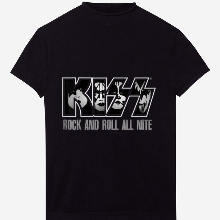 Original KISS - All Nite Rock And Roll All Nite Demon Painting Face shirt