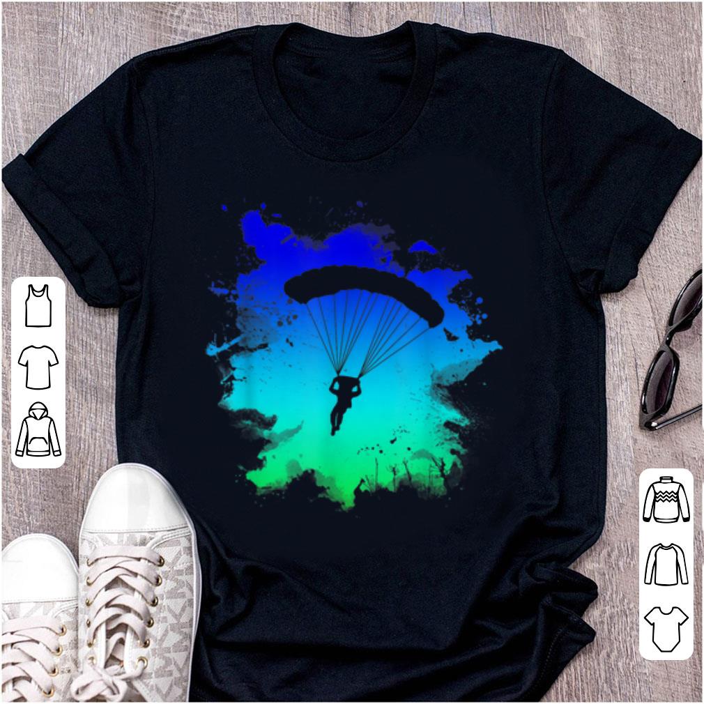 Premium Skydiving Blue Sky Graphic shirt