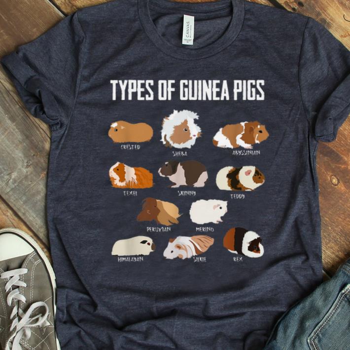 Pretty Guinea Pig Girl Types Of Guinea Pigs Guinea Texel Skinny Teddy shirt
