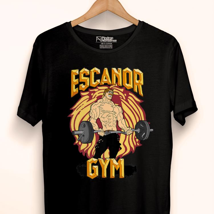 Top Bodybuilding Escanor Gym Pride shirt