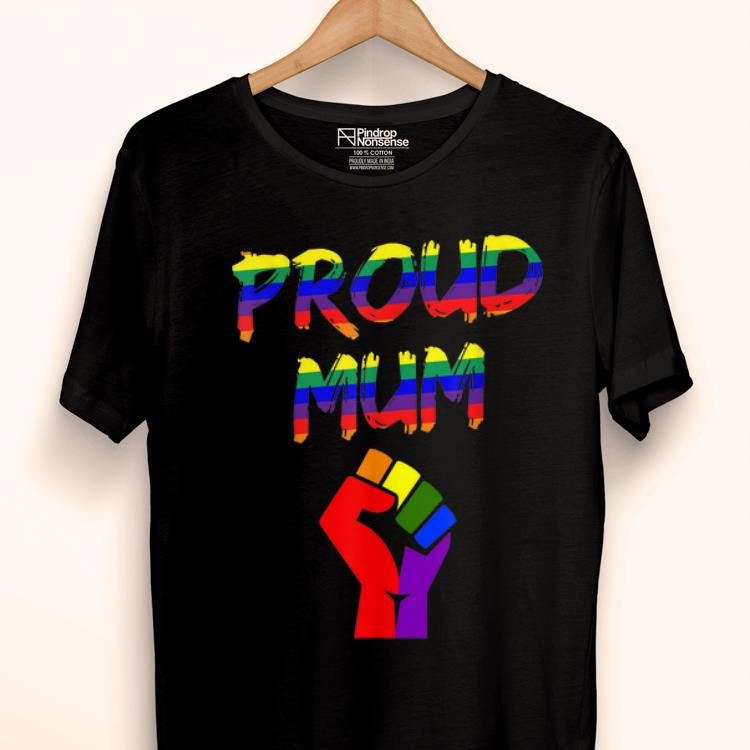 Top Proud Mum Of LGBT shirt