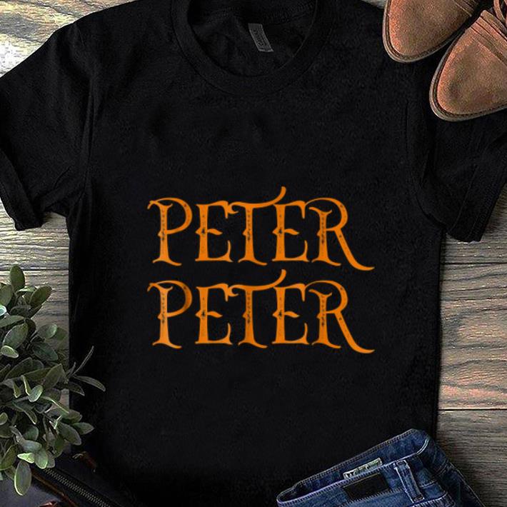 Awesome Peter Peter Pumpkin Eater Halloween Costume Couple shirt